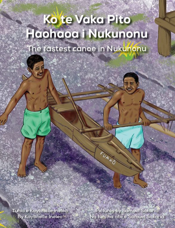 The fastest canoe in Nukunonu-cover-Front-LR