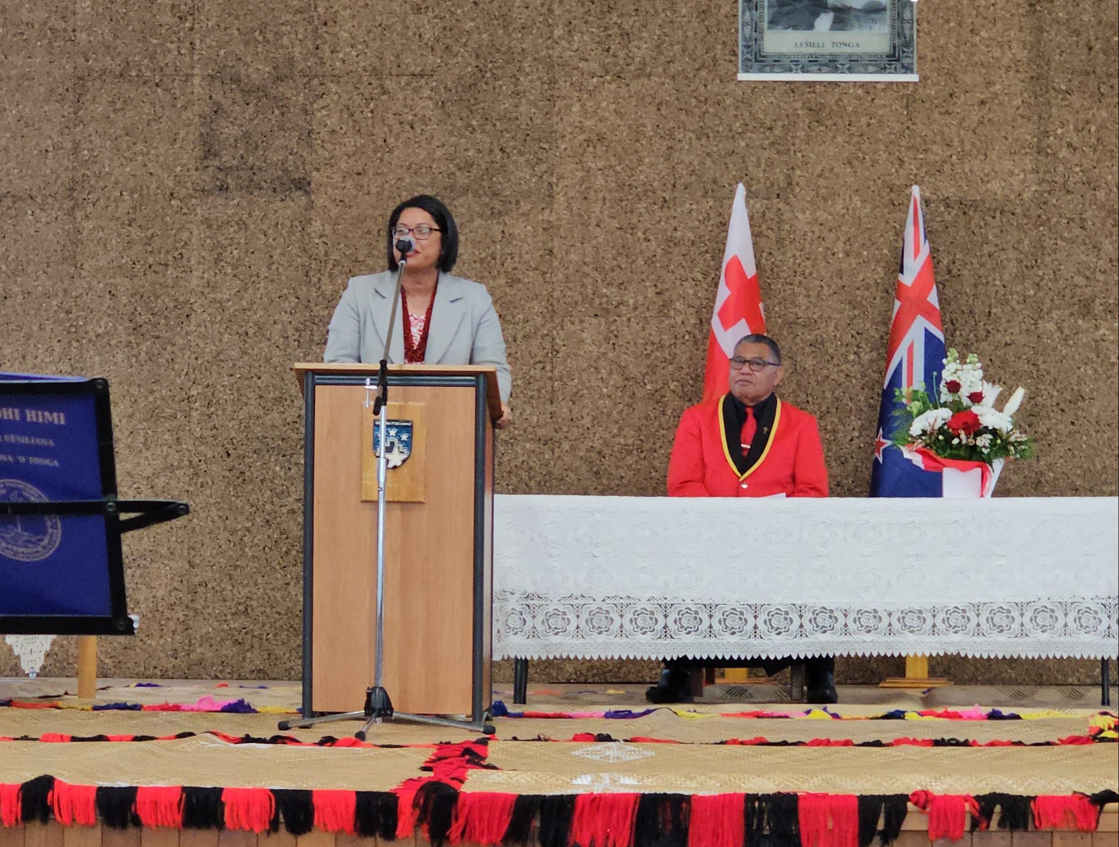 Minister for Pacific Peoples, Hon Edmonds at the Opening of the Uike Lea Faka-Tonga